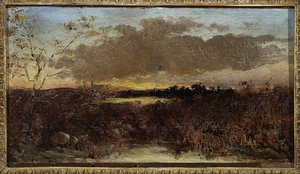 View Of Marshes At Sunset — Maksymilian Dionizy Gierymski