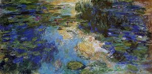 The Water-lily Pond 1 — Claude Monet, Impressionism
