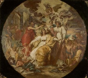 Marine And Inland Navigation Enriching Britannia — Benjamin West