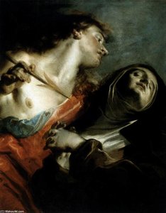 The Ecstasy Of St Therese — Giuseppe Bazzani