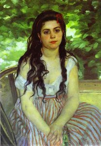 In The Summer — Pierre-auguste Renoir, Impressionism