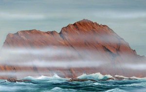 Seascape With Cliffs — Brian Byron