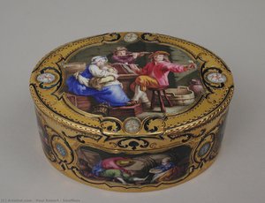 Snuffbox — Paul Robert, French Rococo