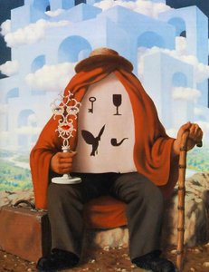 Der Befreiter — René Magritte, Surrealist Painting