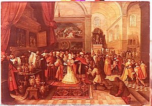 Salomon Au Tresor Du Temple ( ) — Francken Frans Ii (francken Le Jeune), Baroque