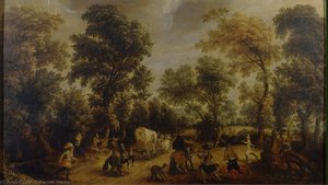 Attack Of Robbers — Sebastiaan Vrancx Or Sebastian Vranckx, Baroque