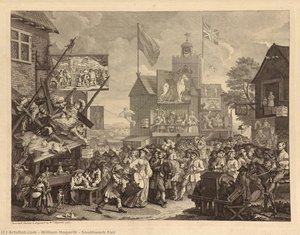 Southwark Fair — William Hogarth