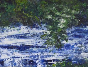 Cascade (panel 4 Of 4) — Katrina Jayne Bass