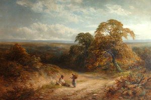 A Lane In Surrey — George Turner