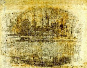 Farm With Trees And Water — Piet Mondrijan, Neo-plasticism