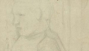 Sketch Of Man's Head — Nicholas Roerich