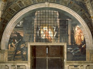 Stanze Vaticane - The Liberation Of St Peter — Raphael, High Renaissance