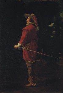 A Standing Cavalier — Ferdinand Victor Léon Roybet