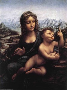 Madonna Mit Dem Wollknüfflerin — Leonardo Da Vinci