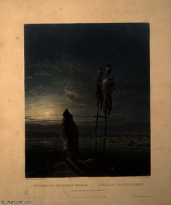 Idols of the Mandan indians