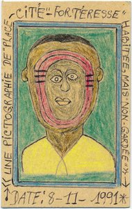 Musée Du Visage Africain (162 Dessins)\n<<une Pictographie De — Frédéric Bruly Bouabré