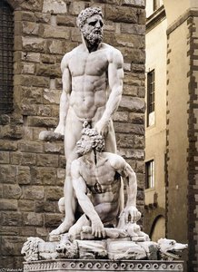 Hercules And Cacus_3 — Bartolommeo Brandini (baccio Bandinelli)