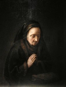 Old Woman In Prayer (rembrandt's Mother) — Gerrit Dou