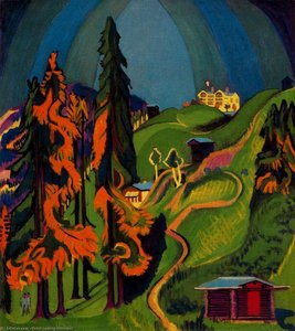 Autumn Landscape — Ernst Ludwig Kirchner, German Expressionism