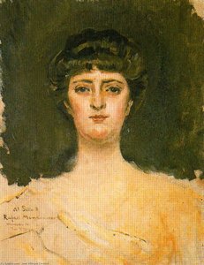 Portrait Of Mrs. Manzanares — José Villegas Cordero