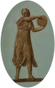 Bacchantes (3 Of 6 Ovals) — Antonio Zucchi
