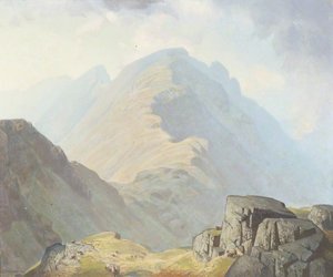 Lakeland Summits Pillar From Green Gable — Delmar Harmood Banner