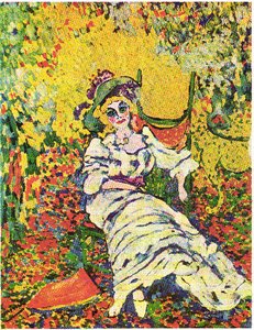 Woman In A Straw Hat — Maurice De Vlaminck