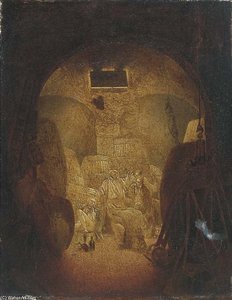 Drunken Sailors In A Wine Cellar, Shaded As A Skull — Nicholas Matthew Condy