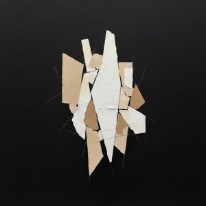 Fractured Monolith: A Singular Study Of Radiant Shards In The Infinite Void — Laurent Fabre, Neo-abstract Art (modern Abstract Compositions)