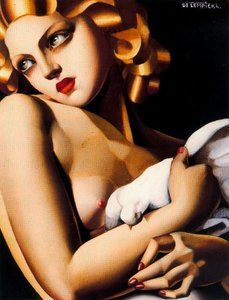 Femme À La Colombe — Tamara De Lempicka
