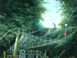 Path to the River Steamer