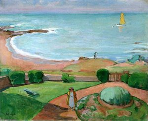 The Terrace At Prefailles — Henri Lebasque