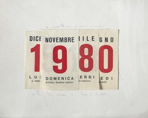 Untitled (429) — Alighiero E Boetti
