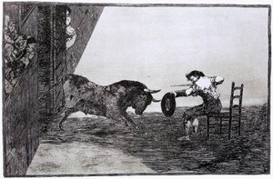 The Bravery Of Martincho In The Ring Of Saragassa — Francisco José De Goya Y Lucientes