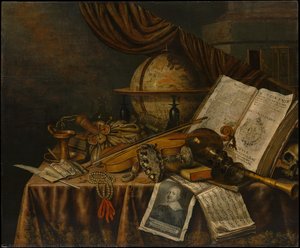Vanitas Still Life — Edwaert Collier, Baroque