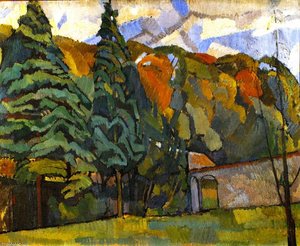 Landscape at Asheham