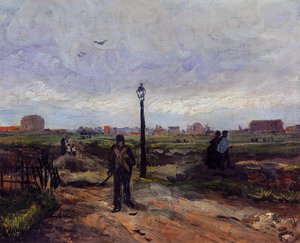 The Outskirts Of Paris — Vincent Willem Van Gogh