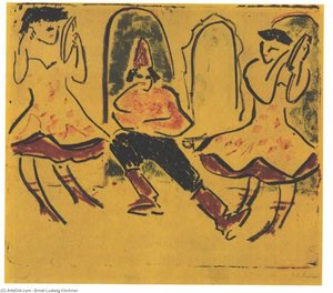 Hungarian Dance — Ernst Ludwig Kirchner