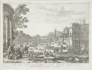 Campo Vaccino (forum Romanum) — Claude Lorrain (claude Gellée)