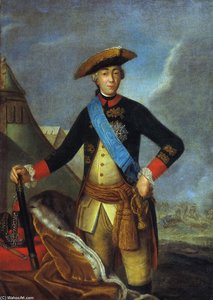Portrait Of Peter Iii Of Russia — Fyodor Stepanovich Rokotov