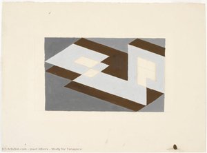Study For Tenayuca — Josef Albers