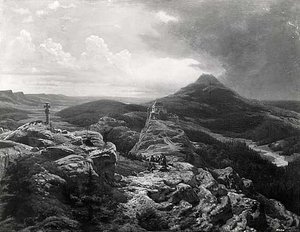 The Hohenstaufen, (painting) — Emanuel Gottlieb Leutze