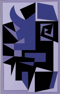 Santorin — Victor Vasarely