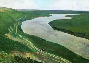 Kursk. River Tuskar — Aleksandr Deyneka