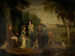 John Francis, 7th Earl Of Mar, And Family — David Alan