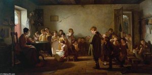 A Dame's School — Thomas George Webster