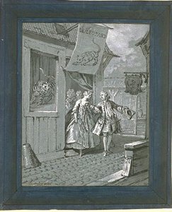 Le Singe Et Le Léopard — Jean-baptiste Oudry