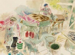 Butchers Trolley — George Grosz
