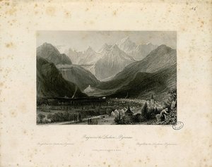 Bagneres De Luchon — Thomas Allom