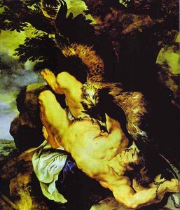 Chained Prometheus — Peter Paul Rubens, Baroque